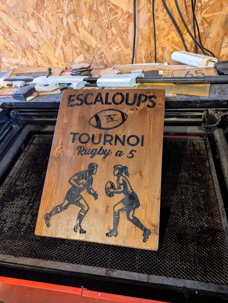 tournoi rugby gravure