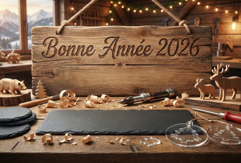 gravure bois bonne annee